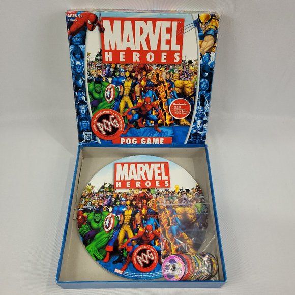 Pog Marvel Heroes 2006 Game by Funrise - Picture 1 of 1